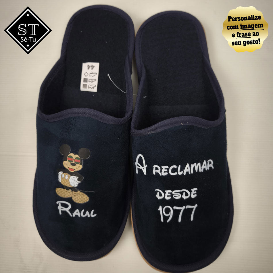 Chinelos Mickey A reclamar desde (Ano)